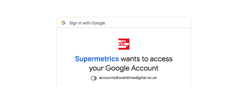 Supermetrics Google Ads